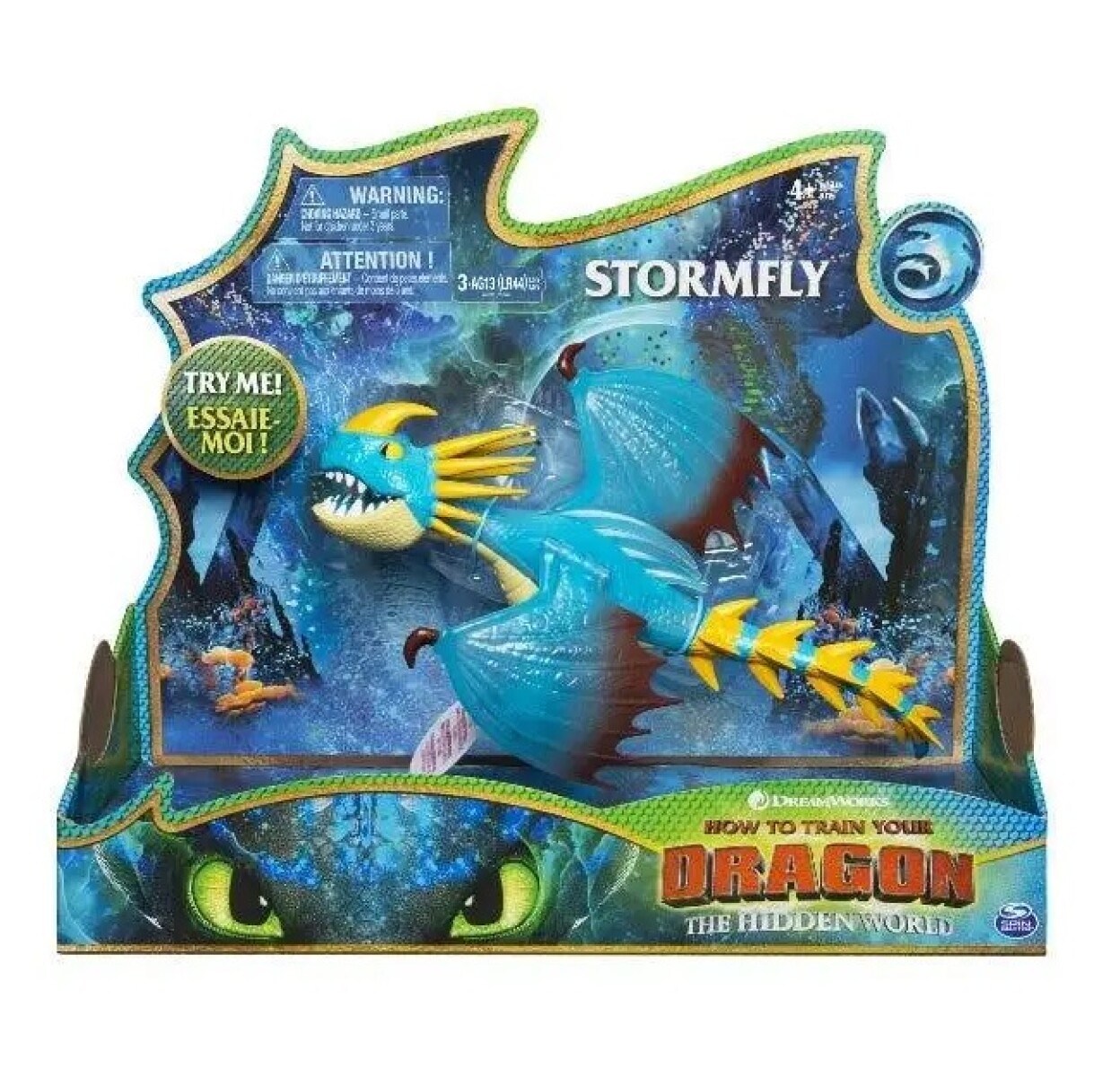 Figura Stormfly Dragons Articulado 
