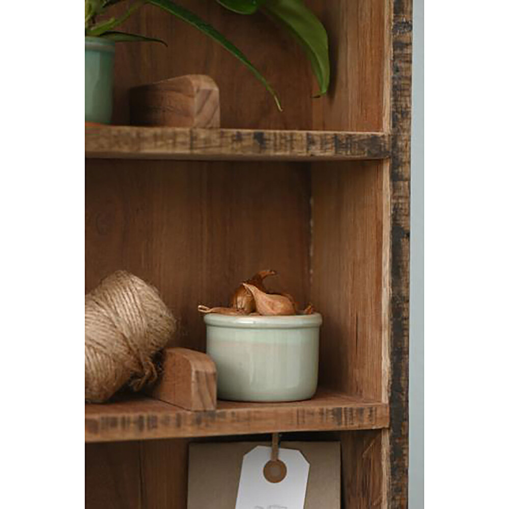 CANDELABRO CERAMICA VERDE HILDA
