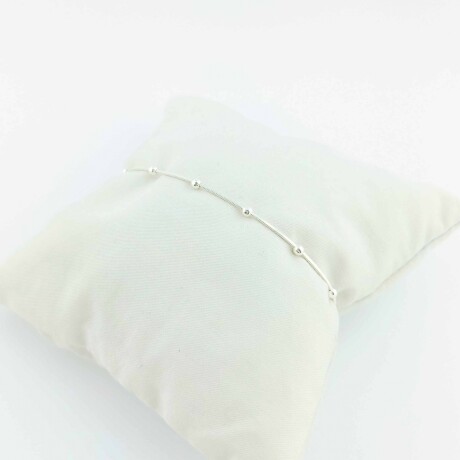 Pulsera de plata 925 con cuentas. Pulsera de plata 925 con cuentas.