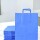 Pack x 100 - bolsa lisa 30x12x41 cm. AZUL