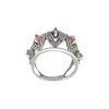 Anillo Cúpula-Plata 925-Piedras Varias-AN3249 conpiedra