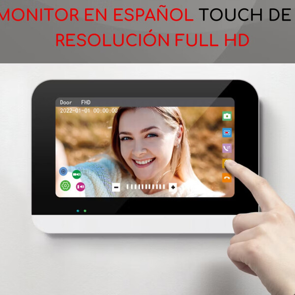 Video Portero Wifi Tuya Pantalla 7" TUYA SMART VIDEO PORTERO SM DB 10