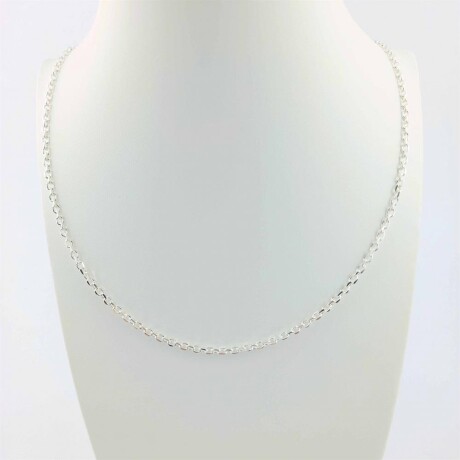 Cadena de plata 925. Modelo, FORCET, 45 cm. Cadena de plata 925. Modelo, FORCET, 45 cm.