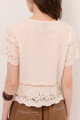 CAMISA ANTONIA VAINILLA