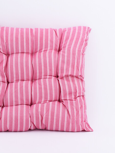 ALMOHADÓN DE SILLA ROSADO
