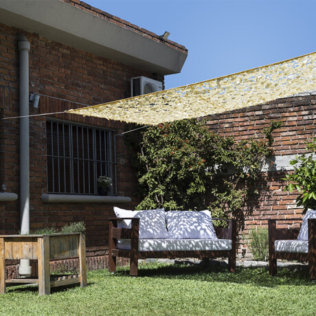 Red De Sombra, Pérgola 3x3 Metros Beige