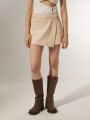 Falda Airear Beige Claro