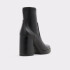 SERAPHICA DARK BROWN LEATHER BLACK