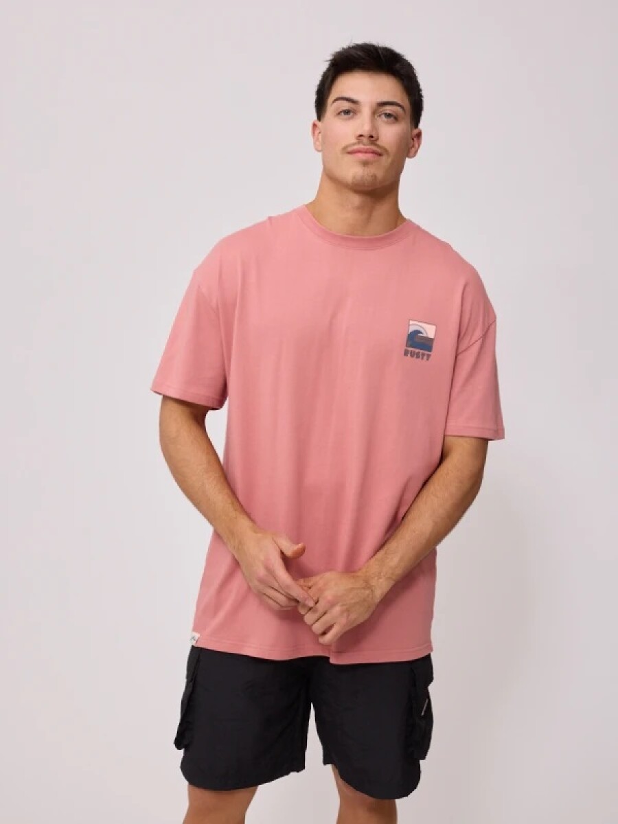 T-SHIRT RUSTY VERTUNA - ROSADO 