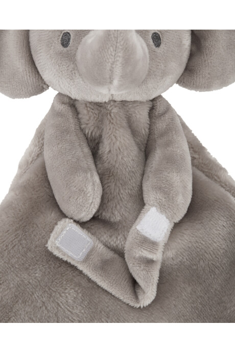 Peluche de apego elefante, con lazo Sin color
