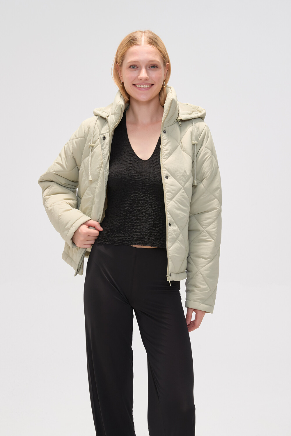 Campera Pernas Verde Palido