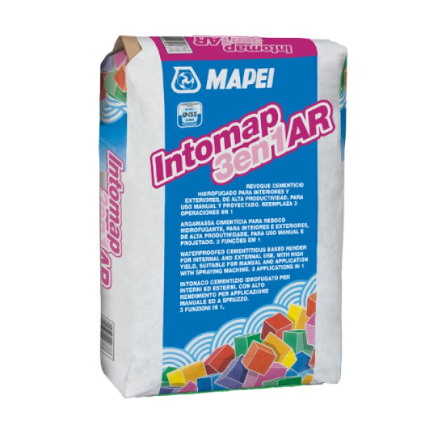 REVOQUE INTOMAP 3 EN 1 AR 25KG Revoque Intomap 3 En 1 Ar 25kg