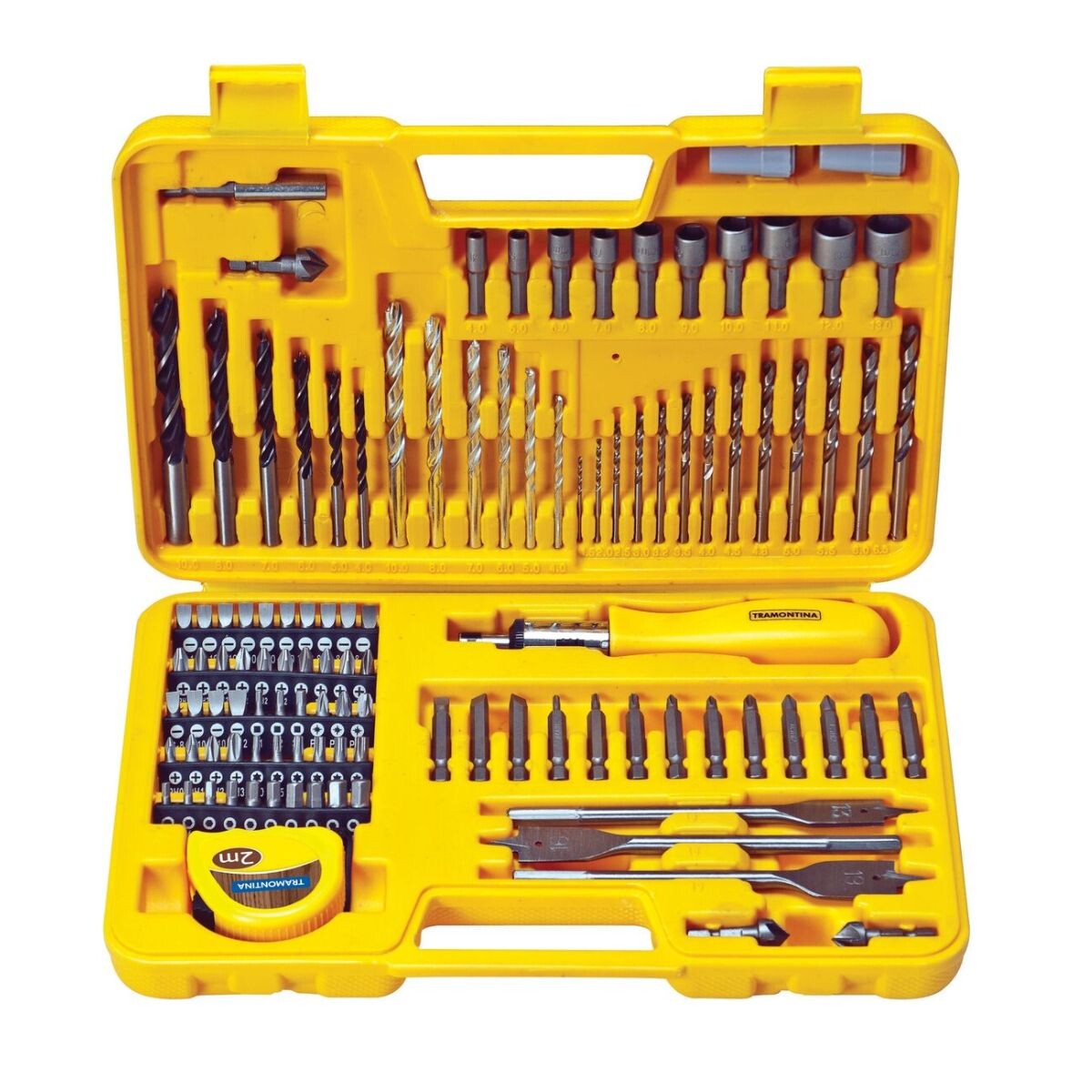 Maletin Con Mechas Y Puntas 110pcs Tramontina 