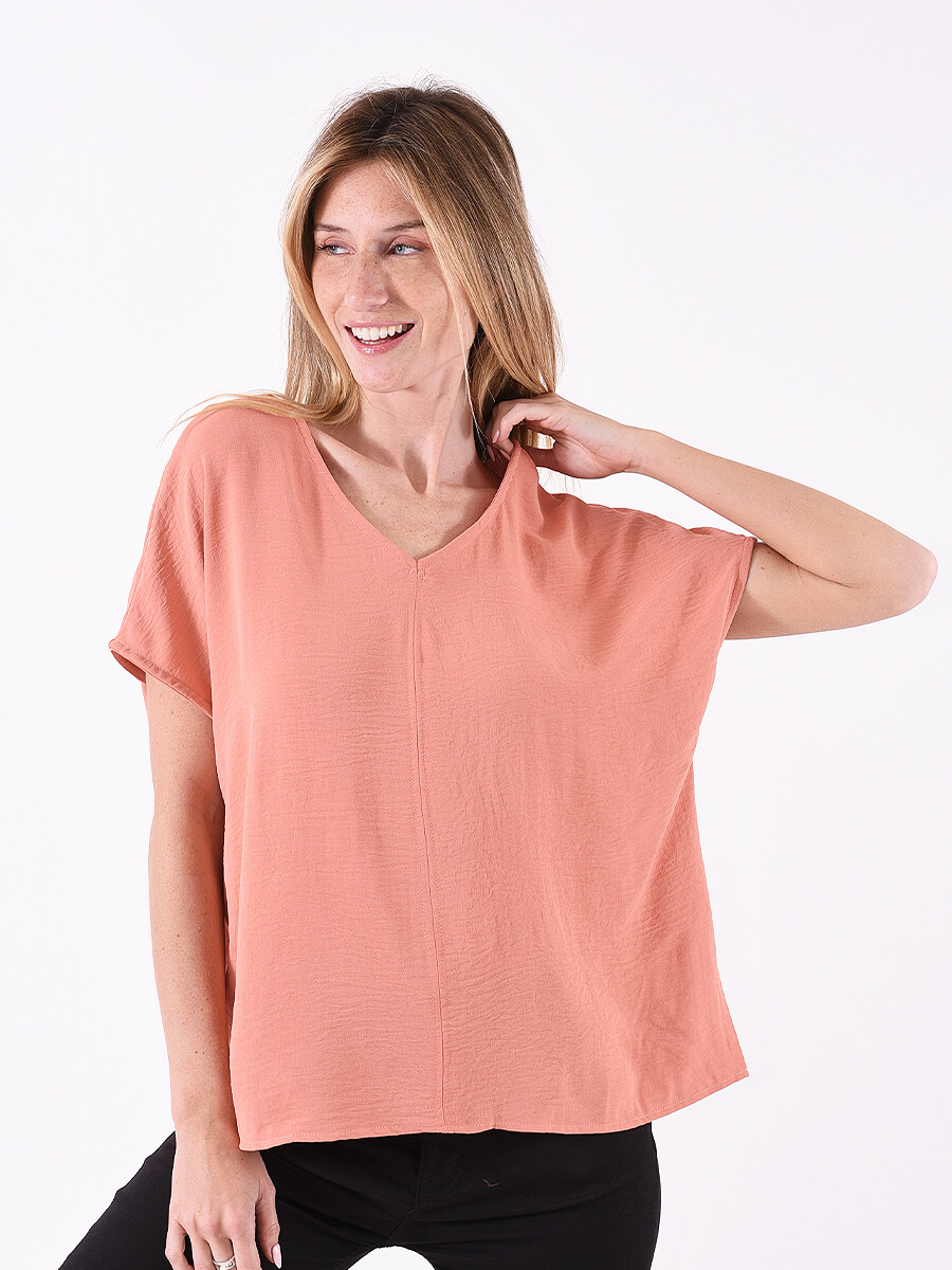 BLUSA NORMA - DURAZNO 