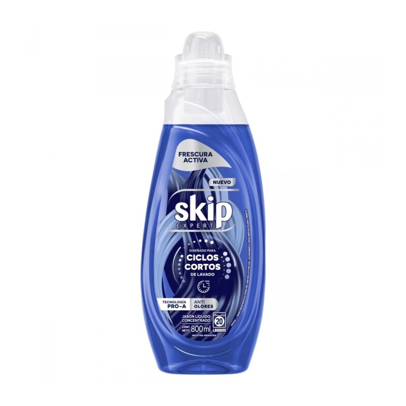 SKIP EXPERT CICLOS CORTOS 800ML AZUL Skip Expert Ciclos Cortos 800ml Azul