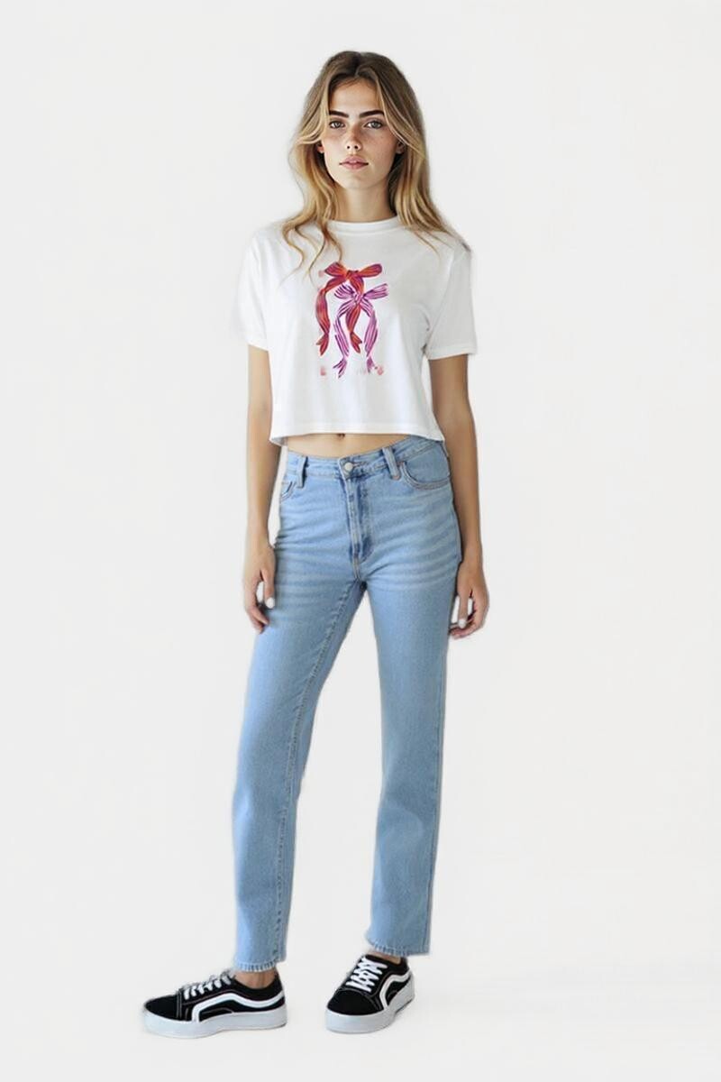 Remera Iris Blanco