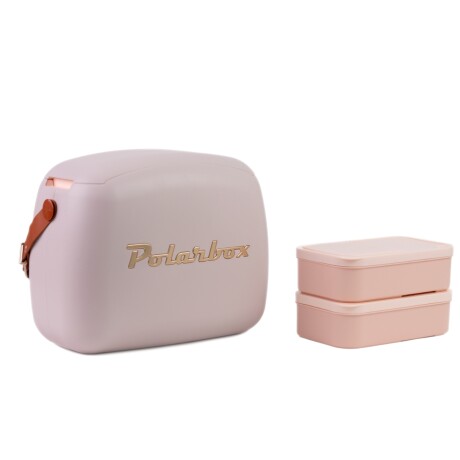 Lunchera Térmica Polarbox Pop 6 Litros ROSA-DORADO