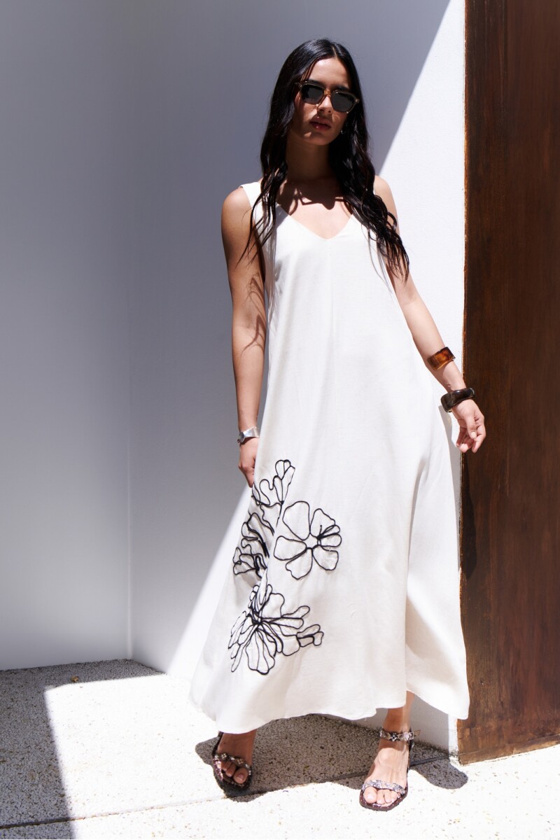 VESTIDO AMAPOLA NATURAL