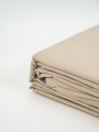 Sábanas 2 Plazas Queen 144 Hilos Liso Taupe / Mink / Vison