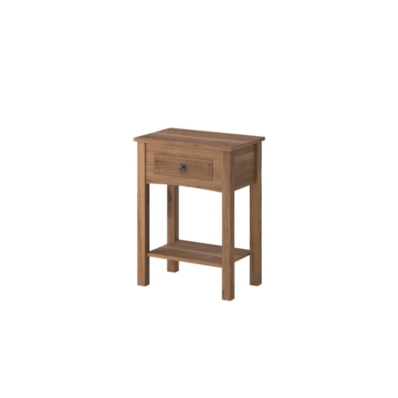 Consola 1 Cajón Mesa de luz Sommier - Linea Mexicana Nogal Consola 1 Cajón Mesa de luz Sommier - Linea Mexicana Nogal