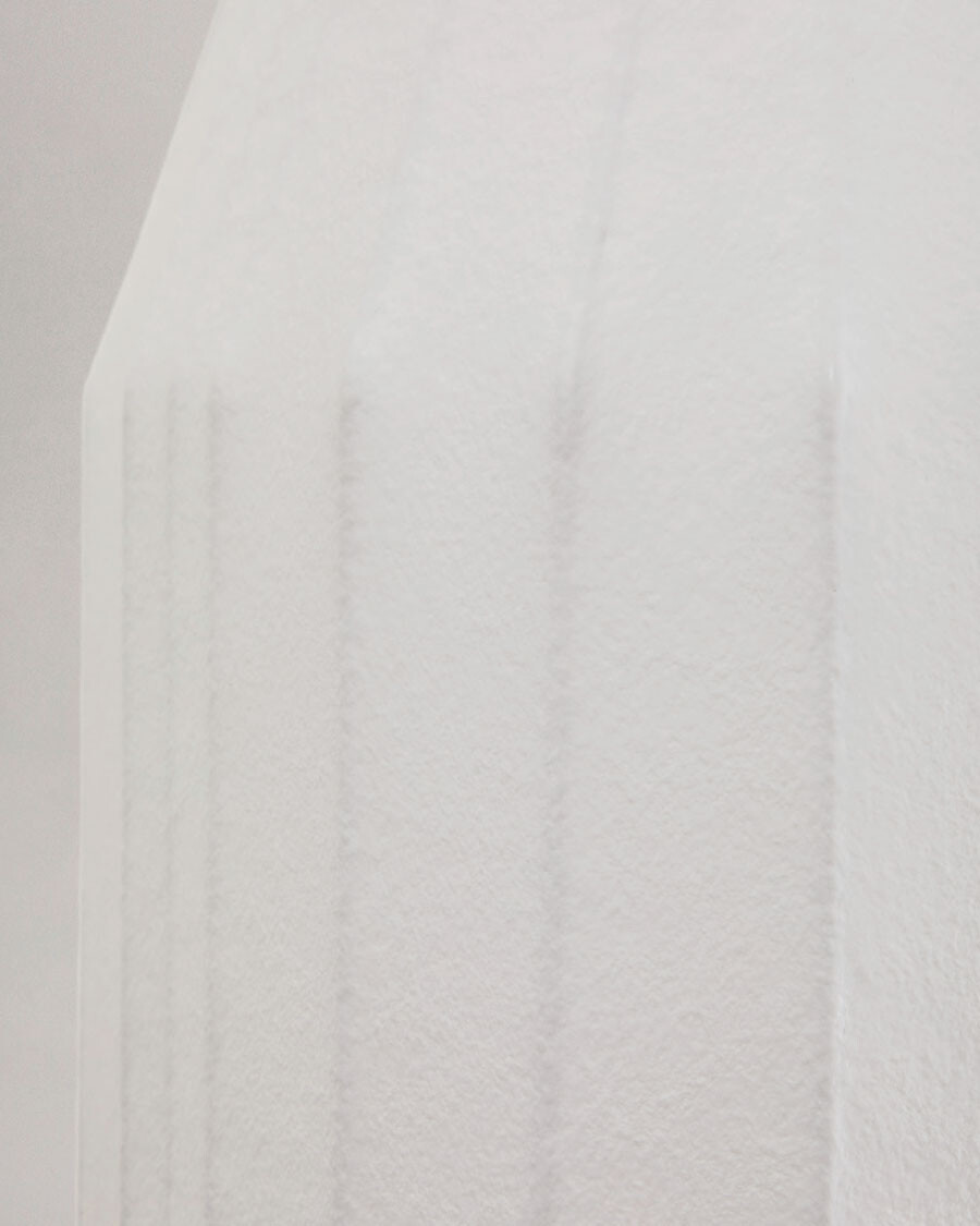 Lámpara de techo Somar de fibras sintéticas y varillas de acero Ø30 cm