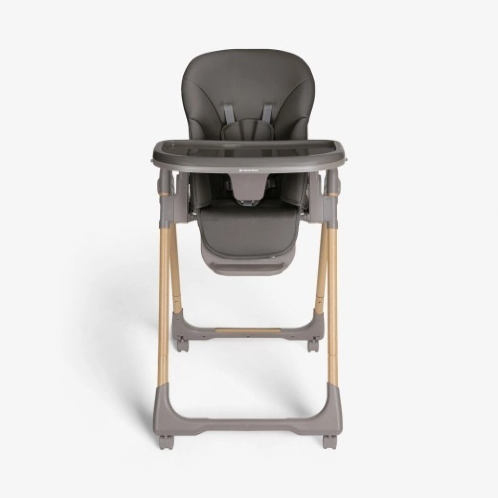 Silla de comer Olive deluxe KIKKABOO gris