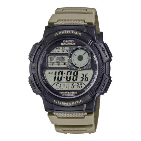 Reloj CASIO AE1000W-5AVDF Resina Verde Esfera 46mm 0