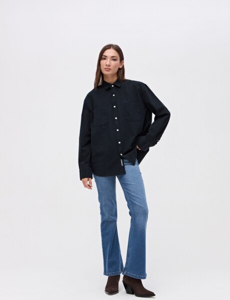 Sobrecamisa Dionne Azul noche