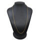 Cadena en oro 18k forcet. Largo 47cm Cadena en oro 18k forcet. Largo 47cm