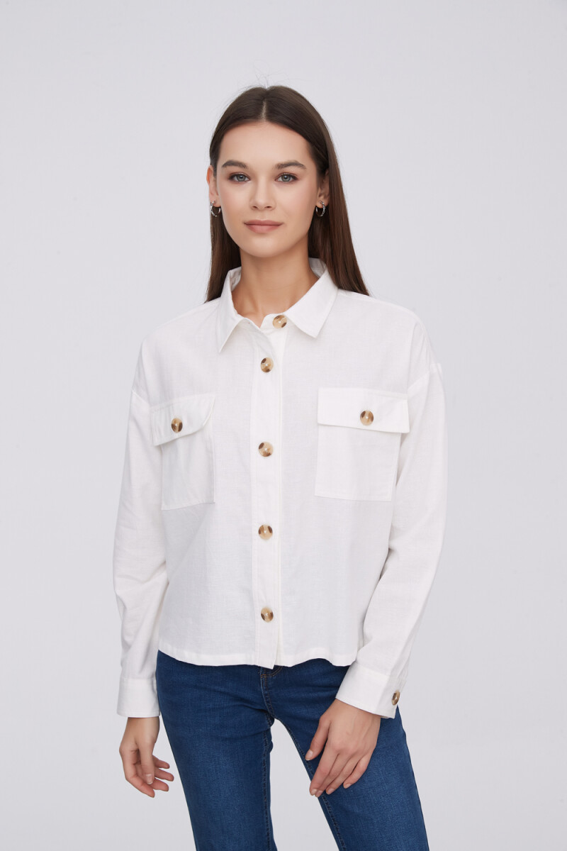 Camisa Catarino - Marfil / Off White 