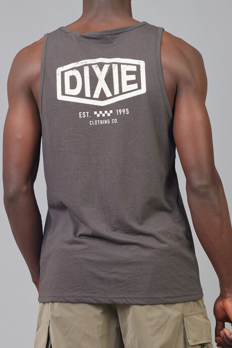 MUSCULOSA TUNEO DIXIE Gris Oscuro