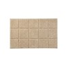 ALFOMBRA FELPUDA BEIGE OSC 40X60CM Unica