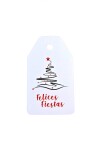 Tag colgante navidad 5x8,5 cm DISEÑO 2