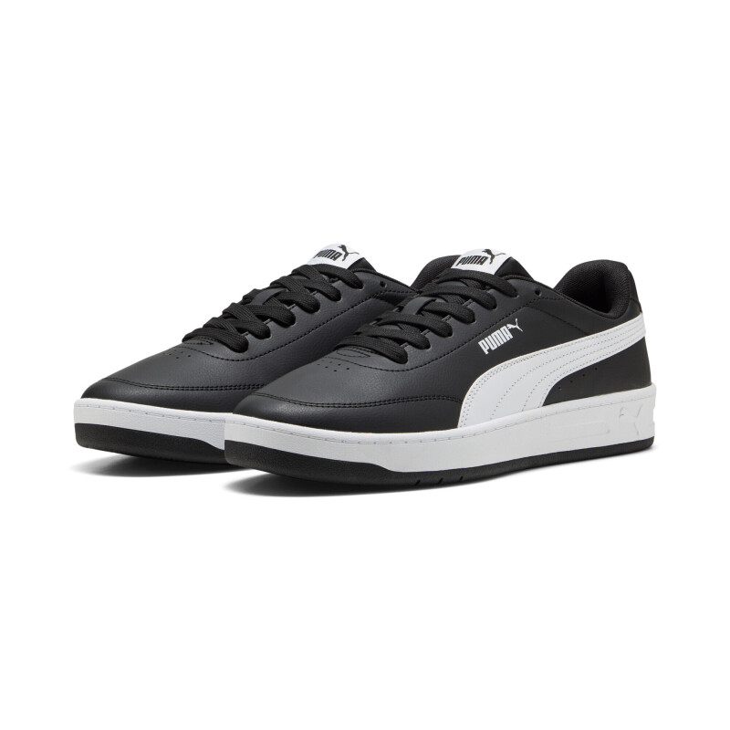 Championes Puma Court Classic Clean de Hombre - 402223 14 Negro-blanco