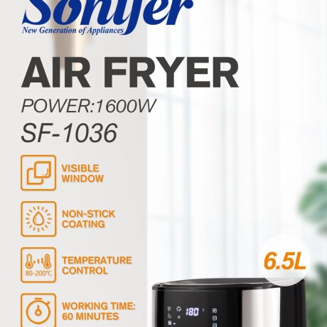 Freidora Sin Aceite Sonifer Air Fryer 6.5 Lts Freidora Sin Aceite Sonifer Air Fryer 6.5 Lts