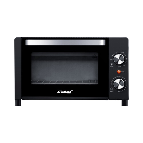 Horno negro y blanco 9 litros Steba Horno negro y blanco 9 litros Steba