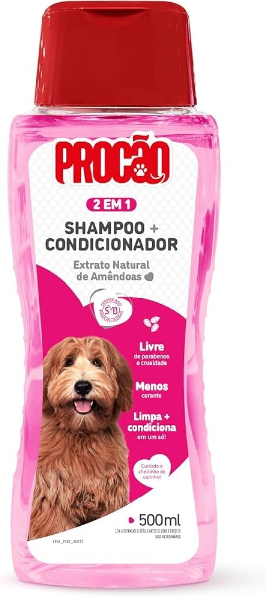 PROCAO SHAMPOO CONDICIONADOR 2 EN 1 500 ML 