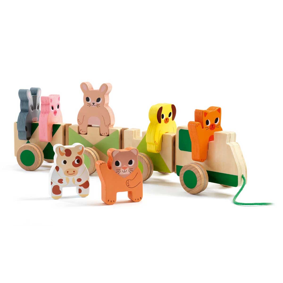 Tren de arrastre Trainimo Farm Djeco 
