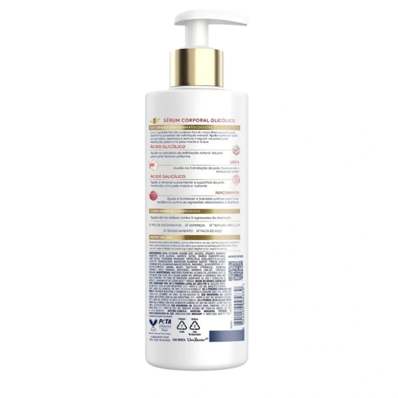 Serum Corporal Dove Glicólico 400 Ml. Serum Corporal Dove Glicólico 400 Ml.