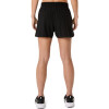 Short Running Silver 4In Mujer Performance Black