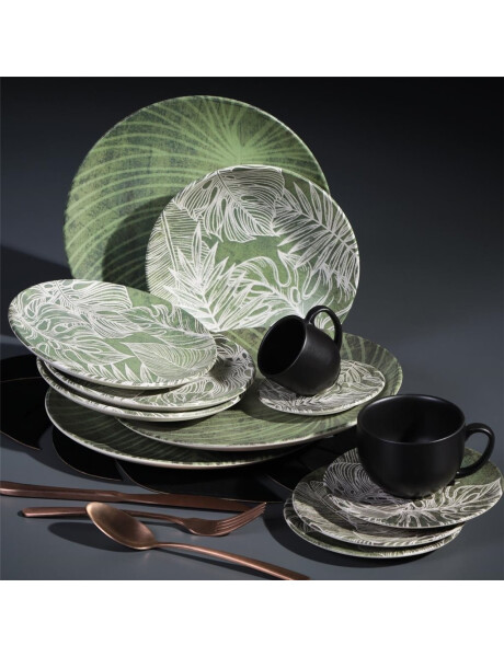 PLATO HONDO CERAM PLATINUM HERBARIUM PORTO D21CM PLATO HONDO CERAM PLATINUM HERBARIUM PORTO D21CM