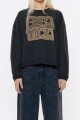 SUDADERA Negro