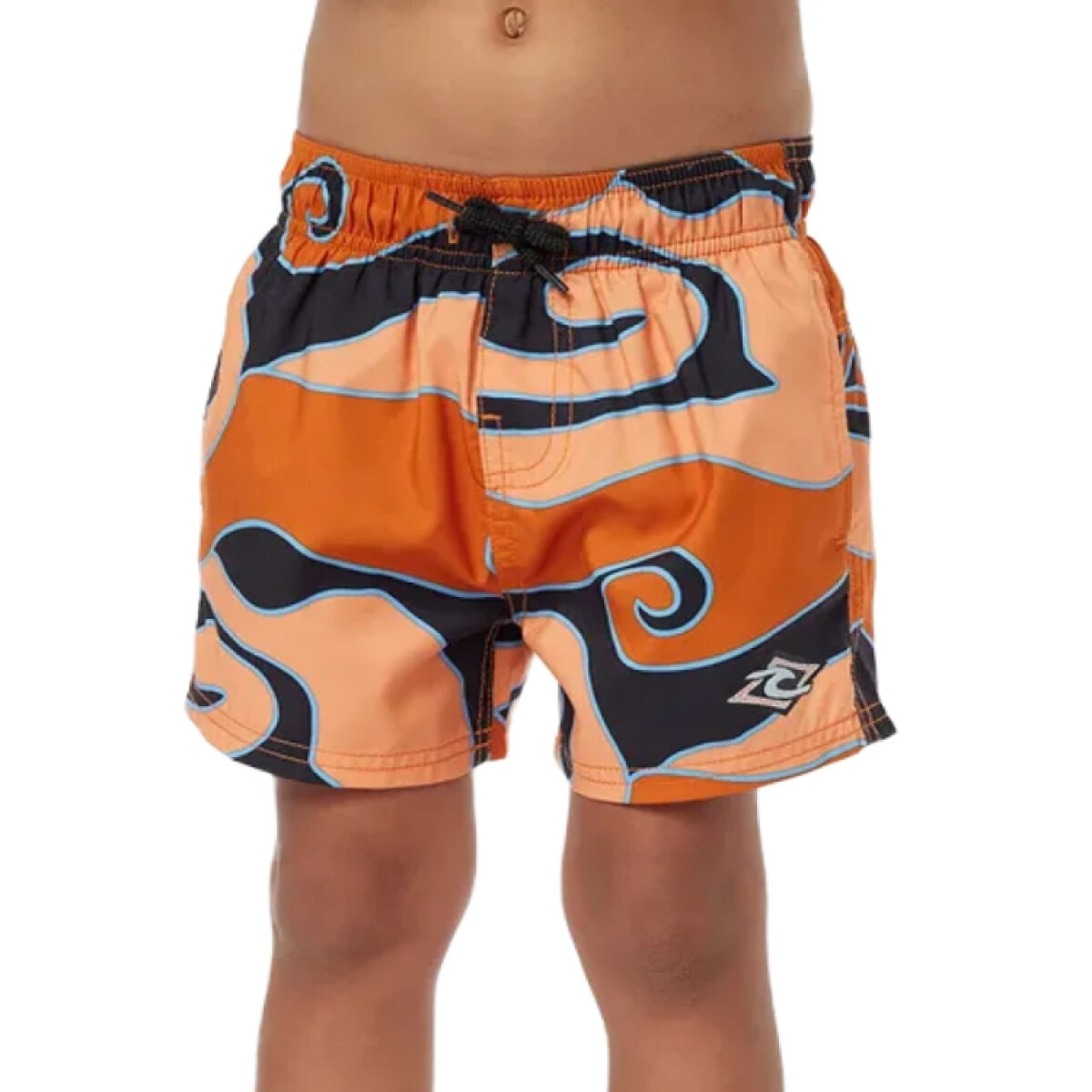 Voley Rip Curl Tube Town Waves Niño - Naranja