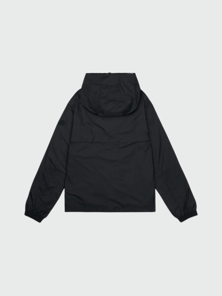Moncler - Chaqueta con capucha logotipo Junichi Negro