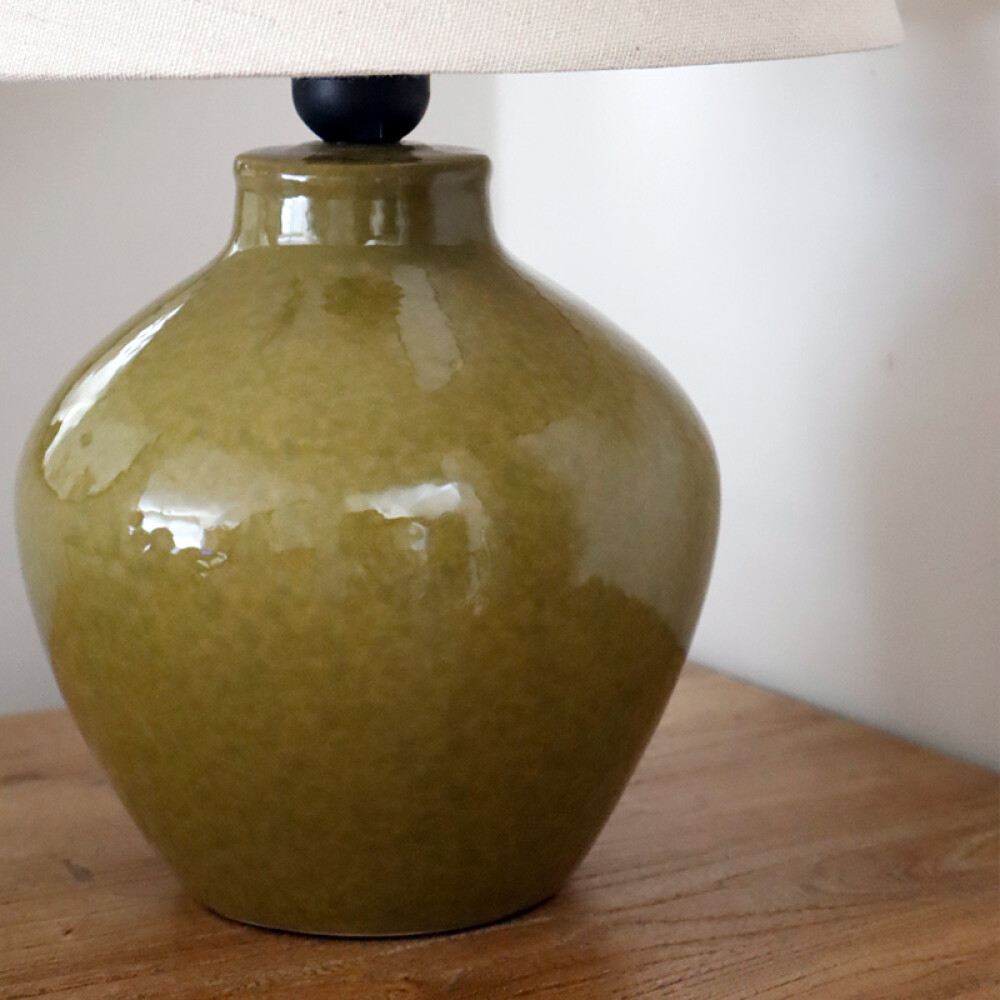 Lampara de Mesa Verde