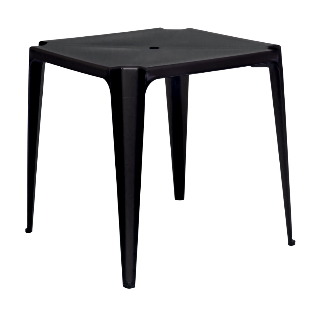 MESA CUADRADA BELA VISTA 70X70X70,5 NEGRA 