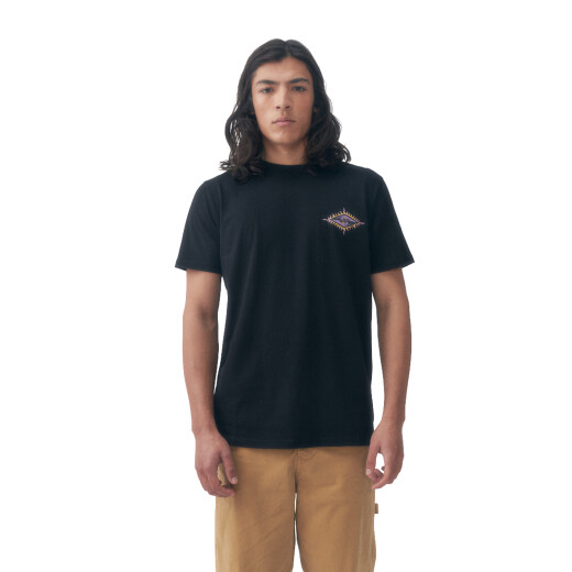 Remera Quiksilver Beach Blast - Negro Remera Quiksilver Beach Blast - Negro