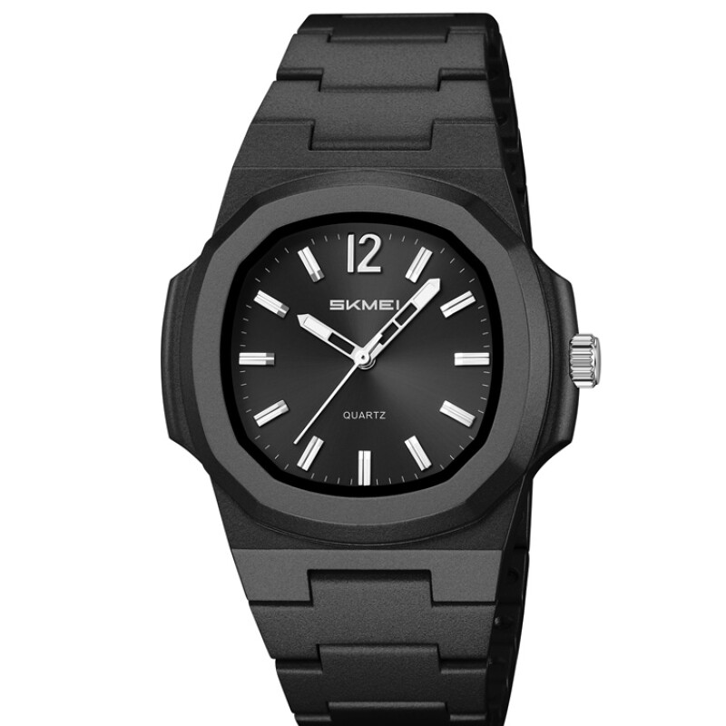 Reloj Skmei 2382BKSI Analógico Negro con Detalles Plateados Unisex Reloj Skmei 2382bksi Analógico Negro Con Detalles Plateados Unisex
