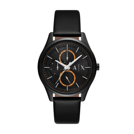 Reloj ARMANI EXCHANGE DANTE Cuero Negro Esfera 42mm 0