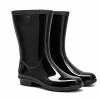 BOTA LLUVIA MUJER Negro